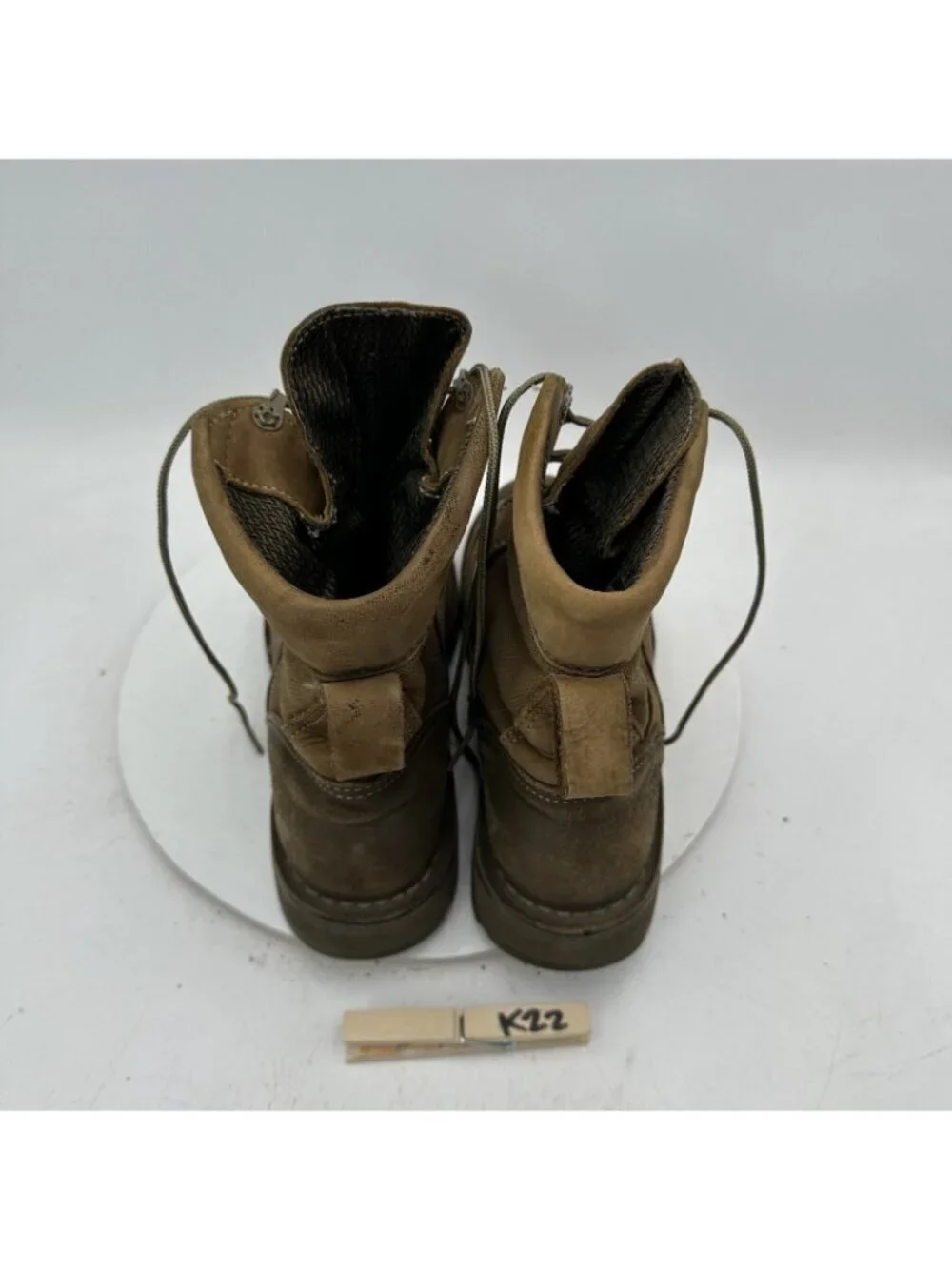 Danner 15655X Men Size 6.5R Brown Leather Tactical Desert Speed Lacer Boot